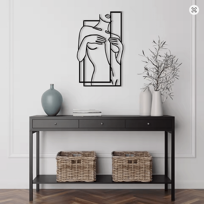 *Sexy Female Human Body Metal Silhouette - FranksFunkyStuff