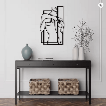 *Sexy Female Human Body Metal Silhouette - FranksFunkyStuff