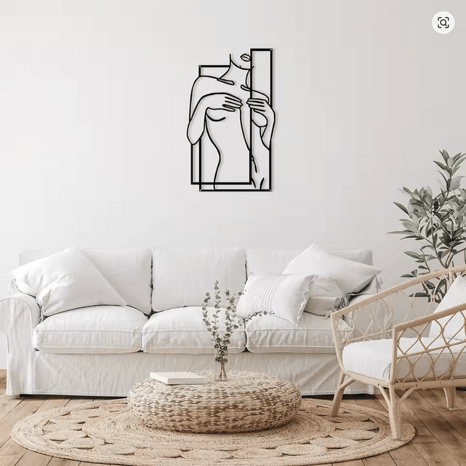 *Sexy Female Human Body Metal Silhouette - FranksFunkyStuff