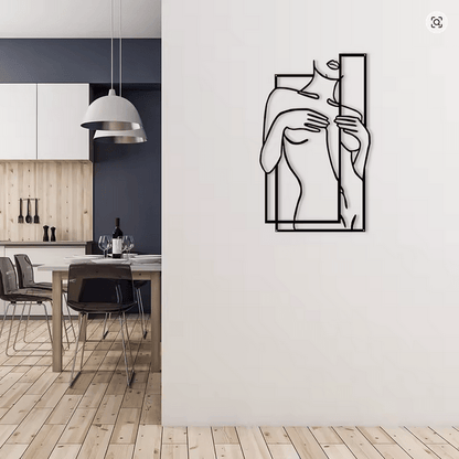 *Sexy Female Human Body Metal Silhouette - FranksFunkyStuff