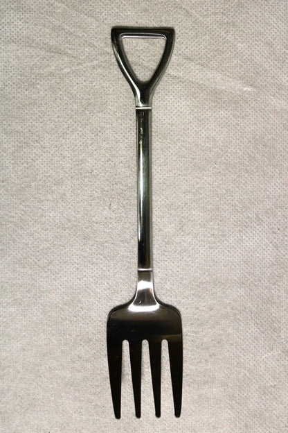 Stainless Steel Dessert Spoon and Fork Shovel - FranksFunkyStuff