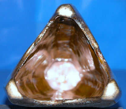 Three Sided Triangular Shape Ceramic Vase - FranksFunkyStuff