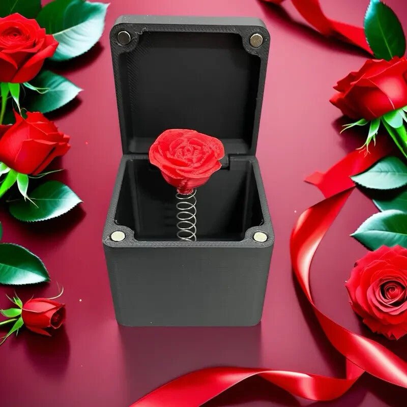 Valentine's Day Rose Pop Up Gift Box, Funny Surprise Gift - FranksFunkyStuff