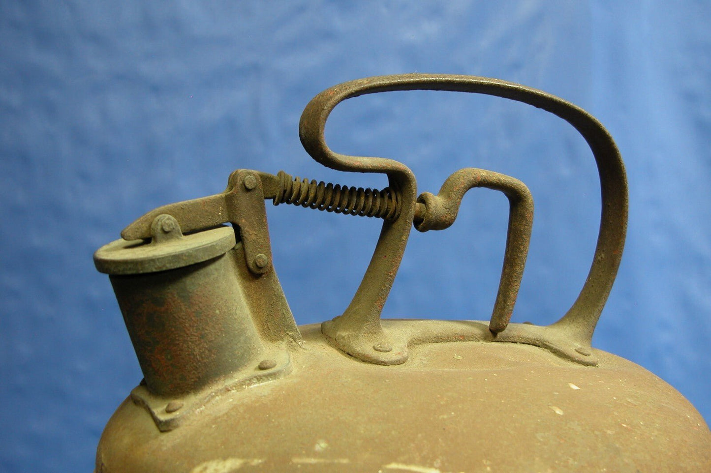 Vintage 1930's - 1940's Fuel can, Protection Approved Safety Can - FranksFunkyStuff