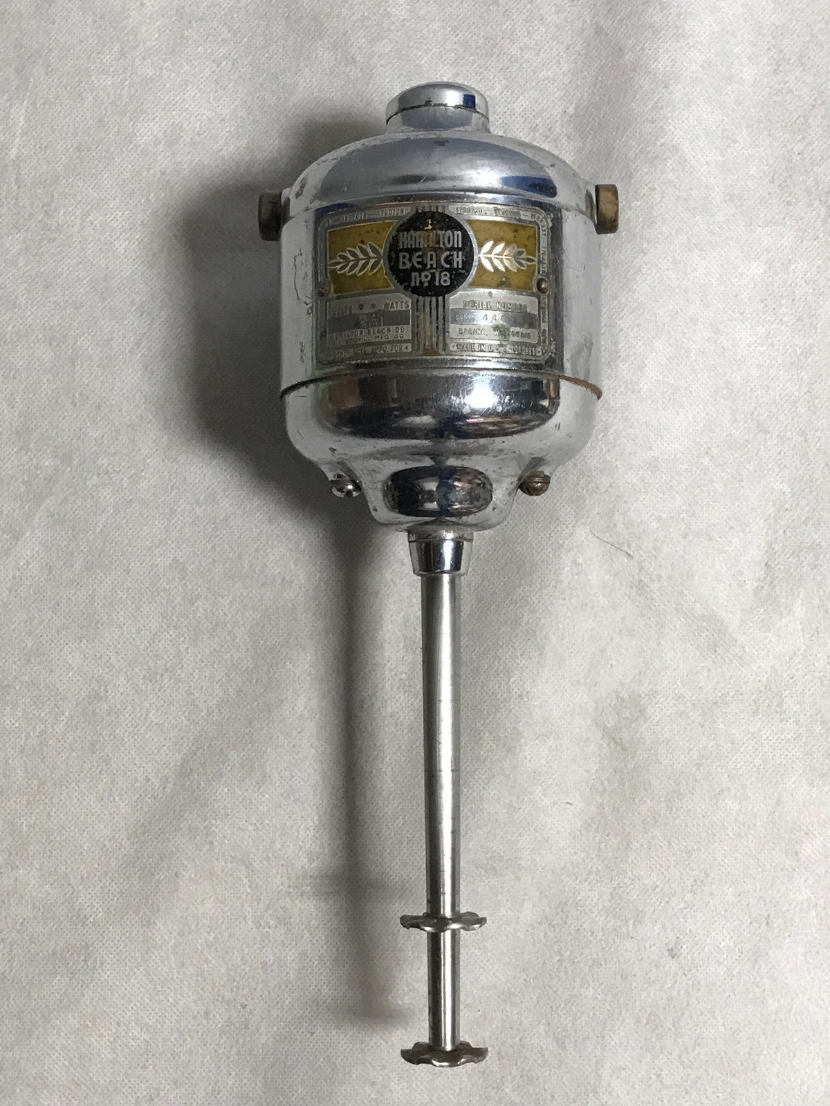 Vintage Hamilton Beach Milkshake Mixer 18 Fix or Parts - FranksFunkyStuff
