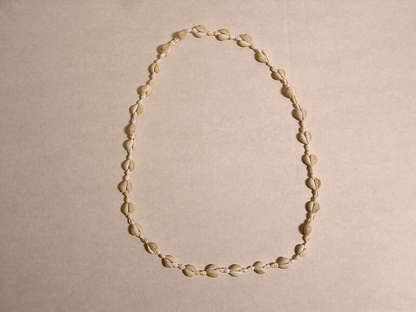 Vintage Seashell Necklace STATEMENT 34" Pullover Mini Conch Shells - FranksFunkyStuff