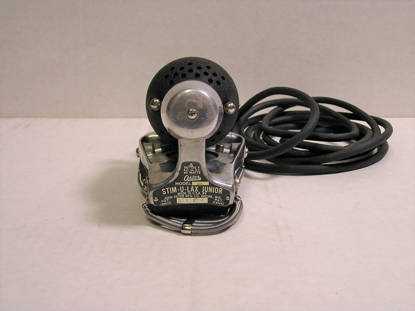 Vintage Stim - U - Lax Junior Model 4 Home Massage Box w/Instructions Made by Oster - FranksFunkyStuff