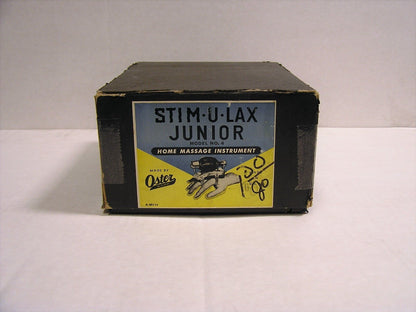 Vintage Stim - U - Lax Junior Model 4 Home Massage Box w/Instructions Made by Oster - FranksFunkyStuff
