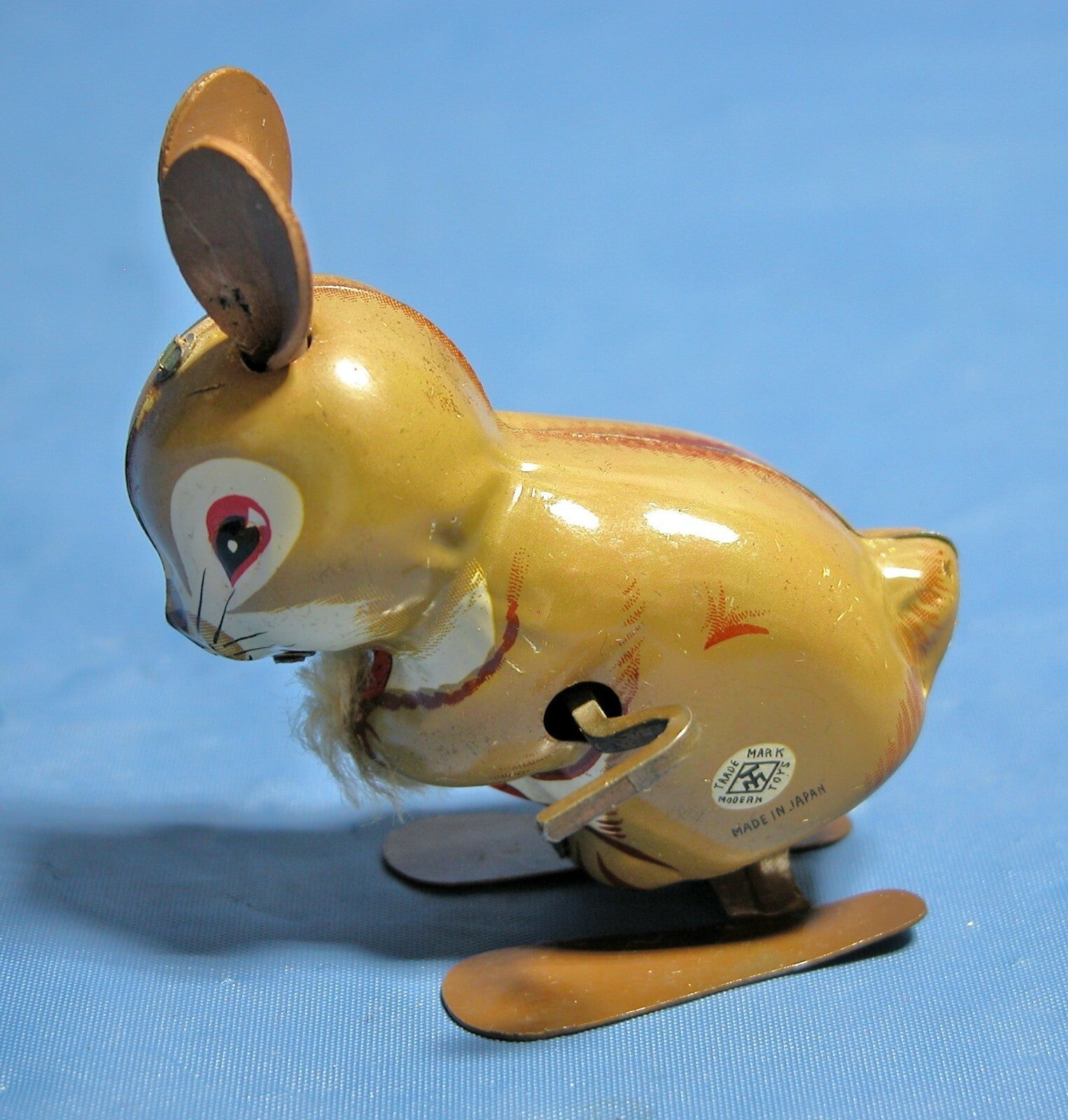 VINTAGE TINNIE 1950's HOPPING RABBIT MADE IN JAPAN - FranksFunkyStuff