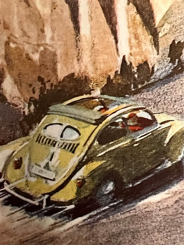 Vintage Volkswagen factory Postcards - FranksFunkyStuff