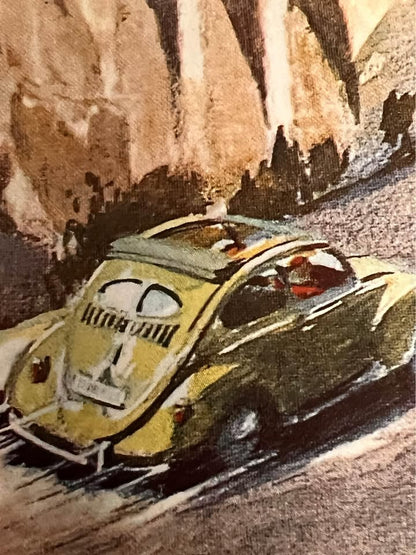 Vintage Volkswagen factory Postcards - FranksFunkyStuff