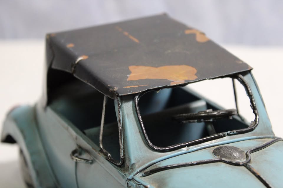 Volkswagen Bug Convertible Top Folk Art Style - FranksFunkyStuff