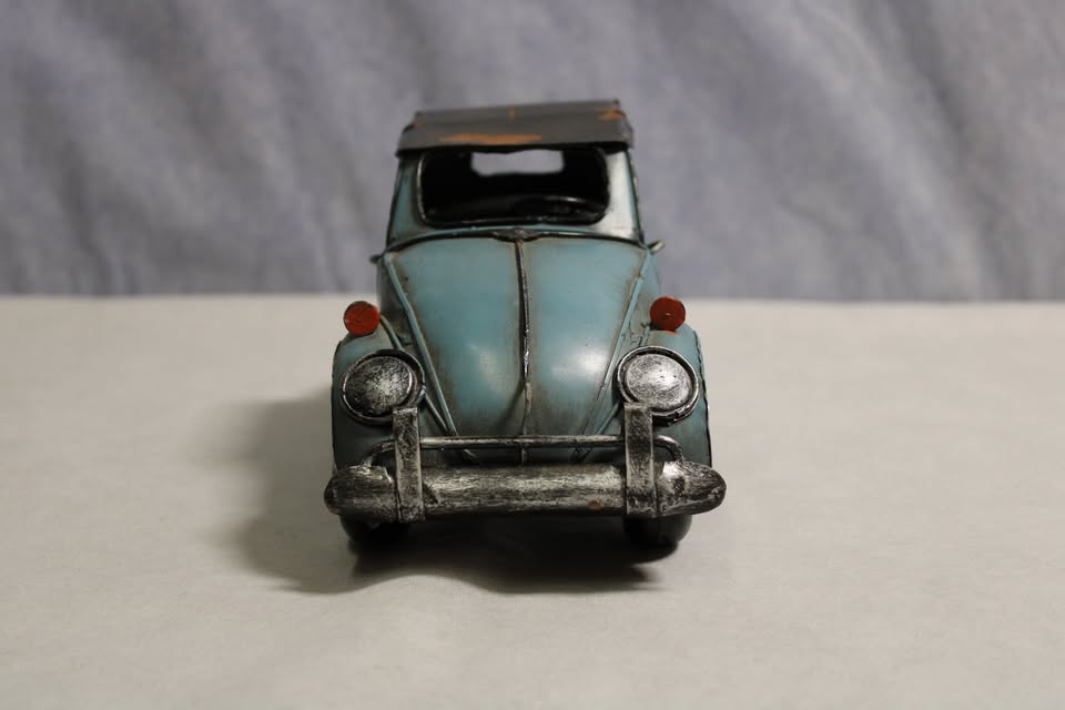 Volkswagen Bug Convertible Top Folk Art Style - FranksFunkyStuff