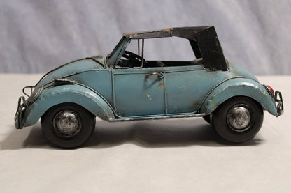 Volkswagen Bug Convertible Top Folk Art Style - FranksFunkyStuff