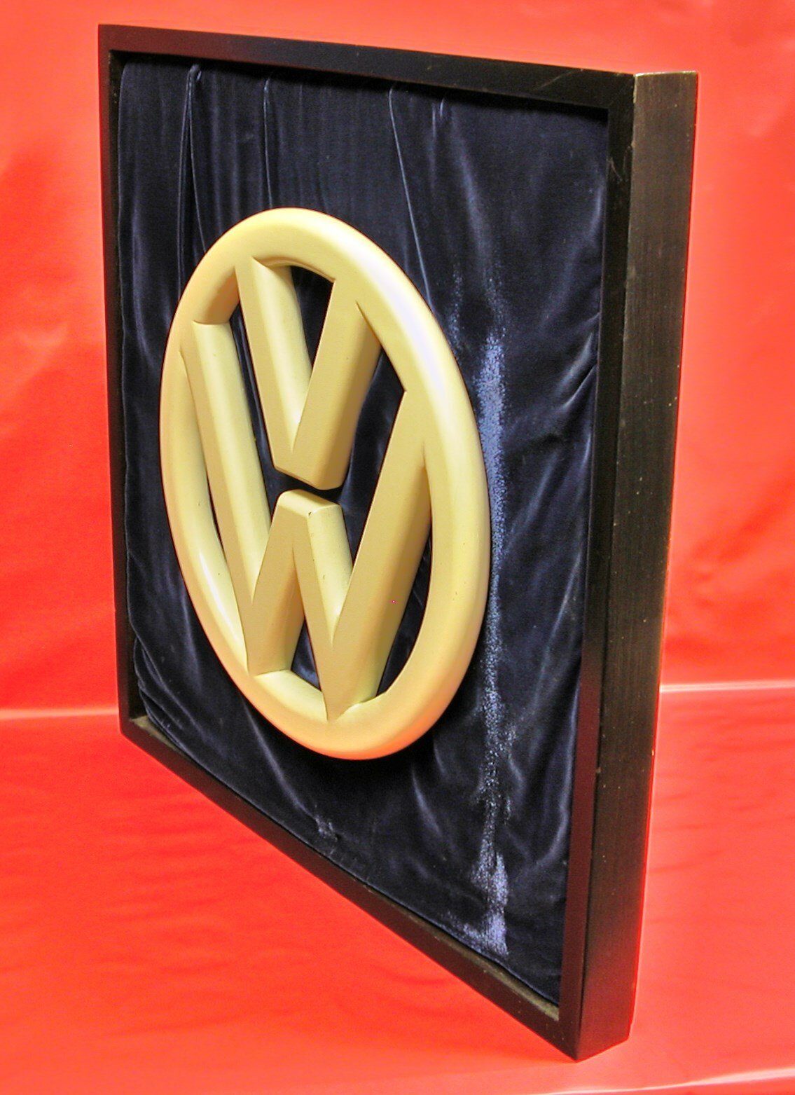 Volkswagen Emblem Sign, One of a Kind Made for V.W.O.A. - FranksFunkyStuff