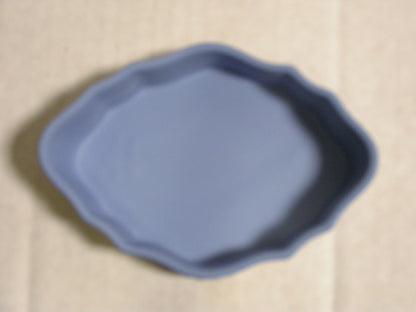 Wedgewood Vintage Lavender (Blue) Oval Jewelry Box w/Lid, New in Box - FranksFunkyStuff