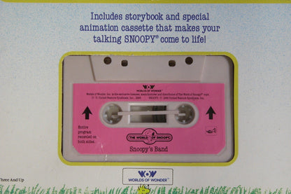 World of Wonder Snoopy tales {Snoopy's Band} Book & Tape NEW - FranksFunkyStuff